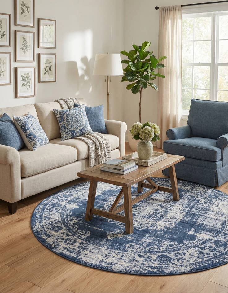 Detail image of 6' x 6' Legacy Round Rug