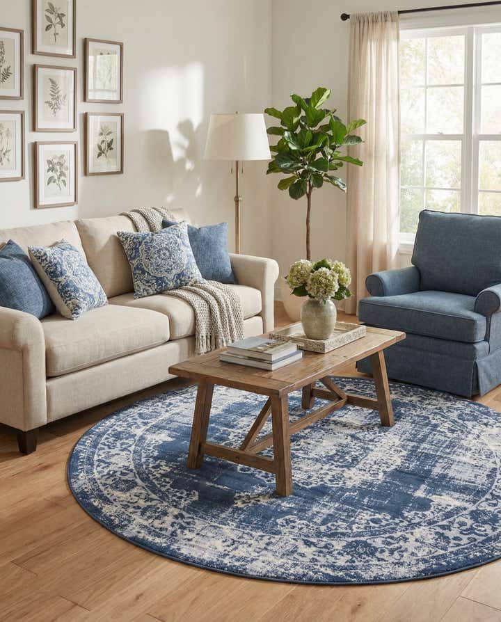 6' x 6' Estate Round Rug