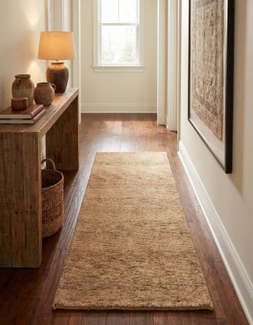 2' 4 x 4' 8 Hand Knotted Kashkuli Gabbeh Wool Runner Rug