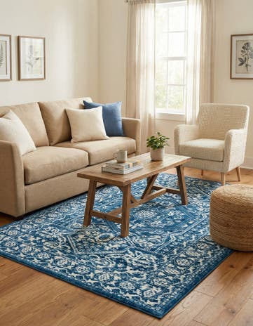 Blue Boston Rug