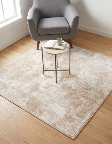 4' x 4' Aurora Square Rug