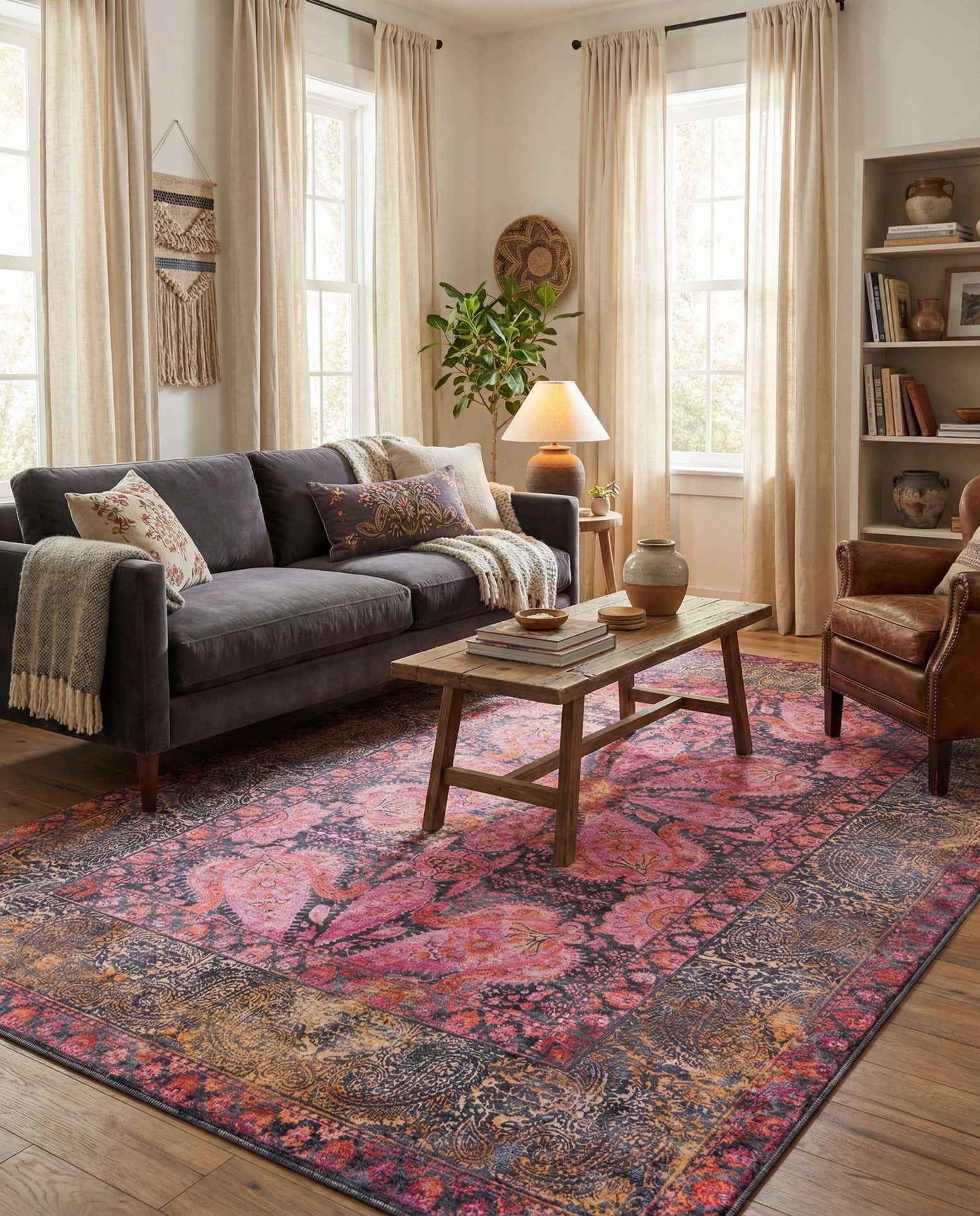 6' x 9' Washable Mangata Rug