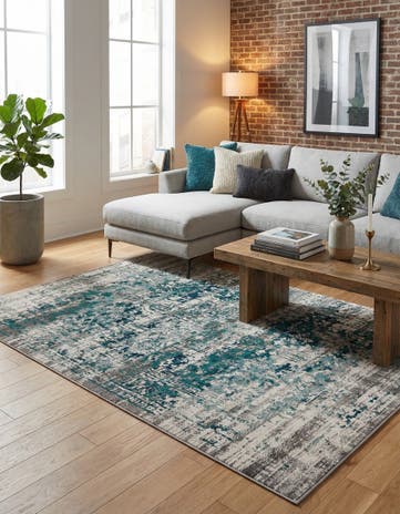 Blue Aarhus Rug
