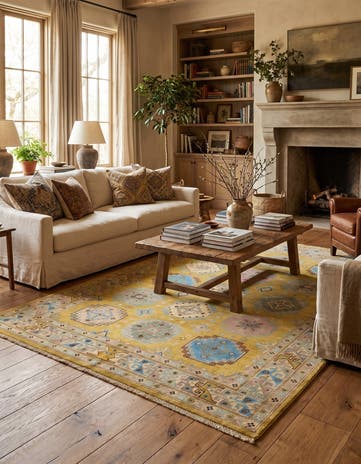 5' 5 x 7' 9 Hand Knotted Kazak Rug