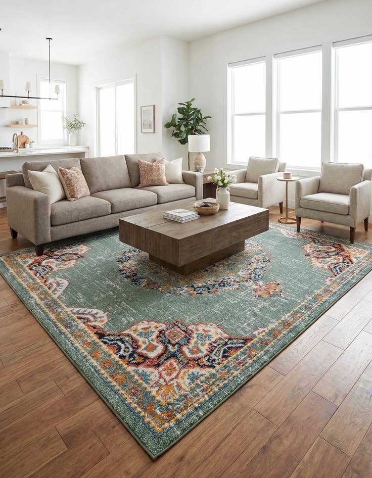 Detail image of 10' x 10' Madeline Square Rug