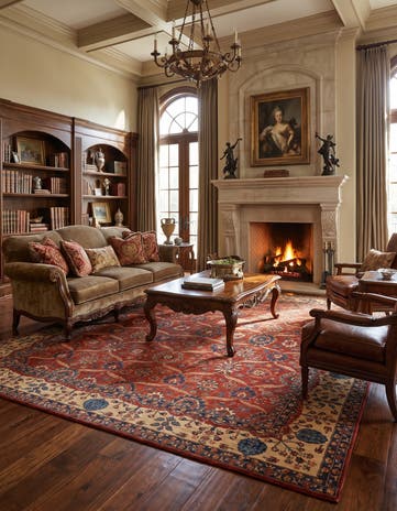12' 2 x 14' 7 Hand Knotted Ariana Ziegler Rug