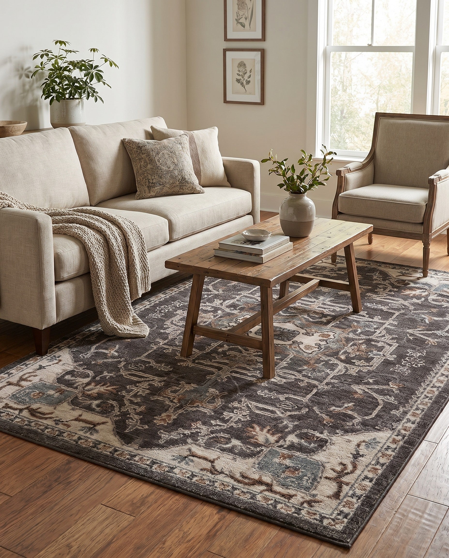Blue Grand Tradition Rug
