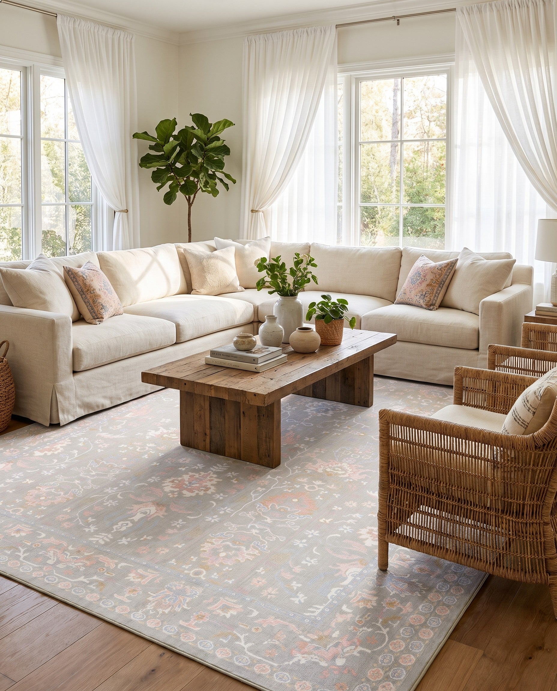 10' x 14' Kamala Washable Rug