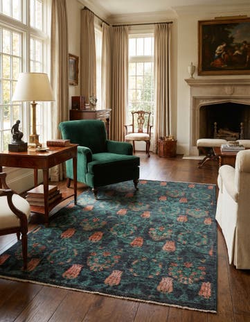 4' 2 x 6' 7 Hand Knotted Ariana Ziegler Rug