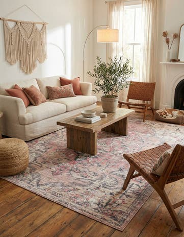9' 2 x 12' Washable Nostalgia Rug