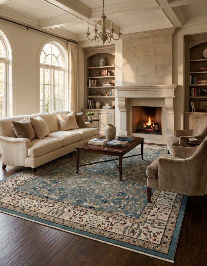 10' x 13' Nain Design Rug