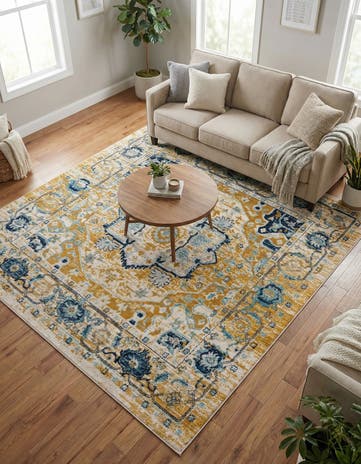 8' x 8' Madeline Vintage Square Rug