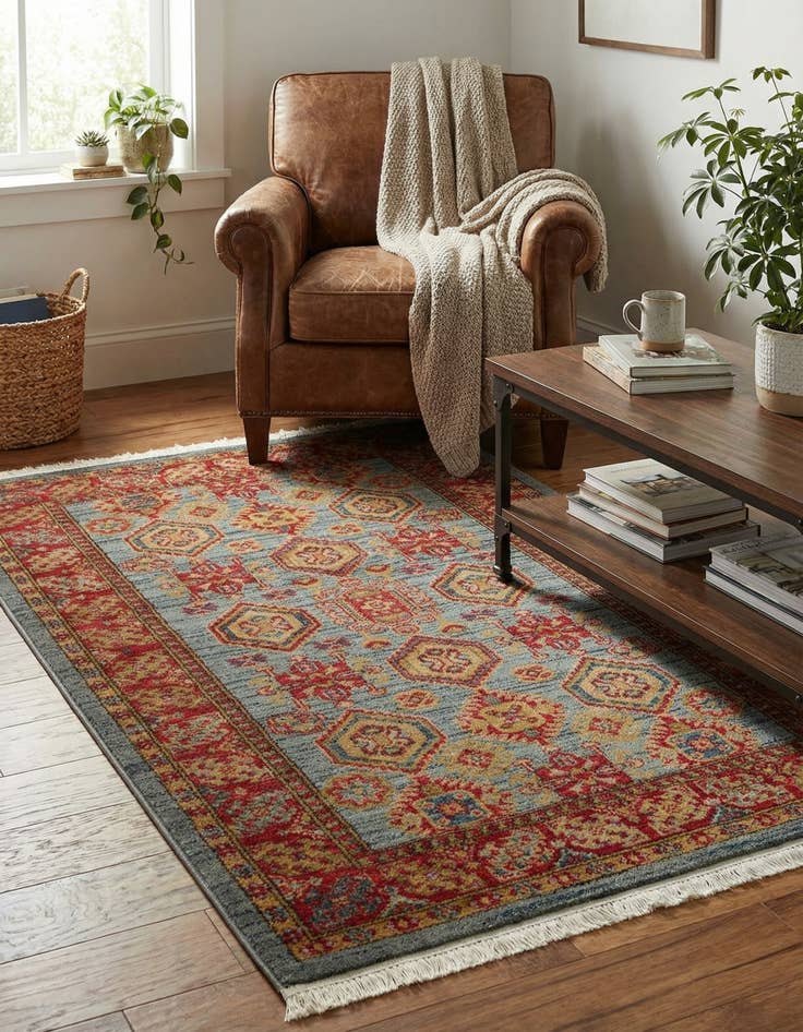 Detail image of 3' x 5' 3 Serapi Rug