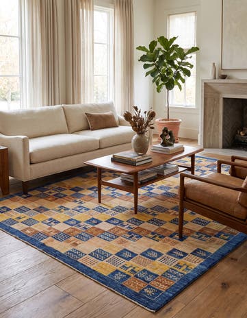 5' 5 x 7' 10 Hand Knotted Ziegler Modern Rug