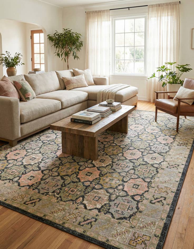 Detail image of 10' x 14' Kamala Washable Rug