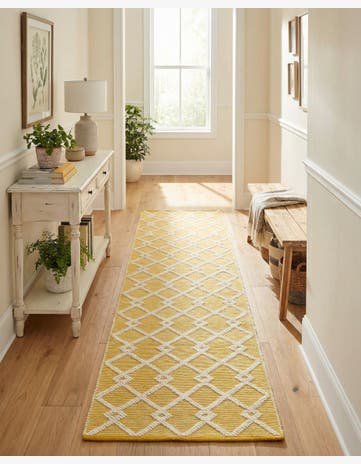 2' 7 x 12' Hand Knotted Jill Zarin Dorset Runner Rug