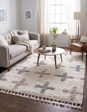 8' x 10' Athena Shag Rug