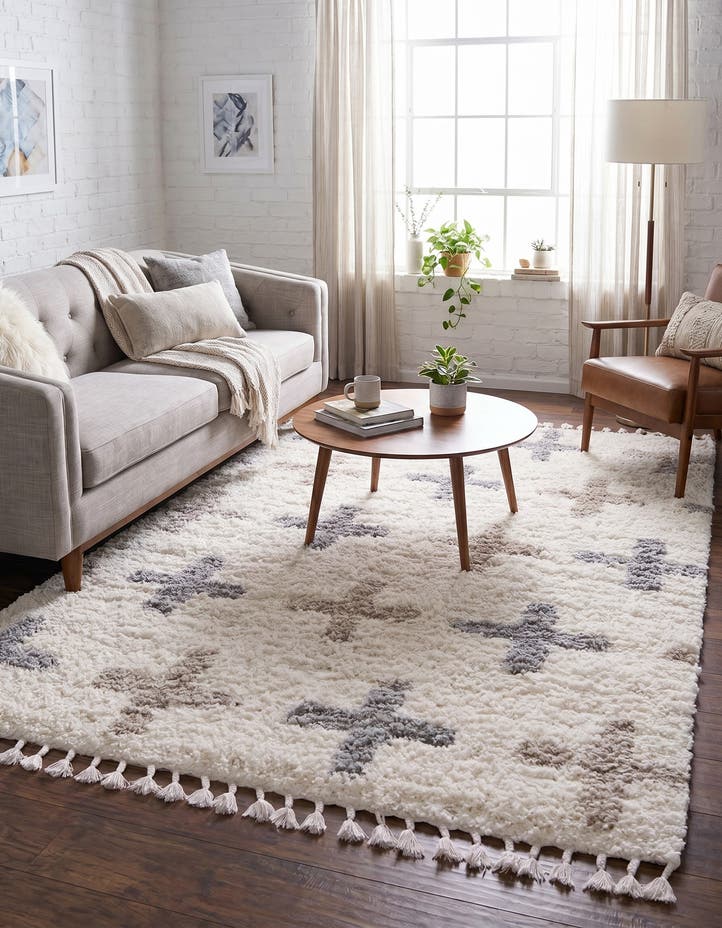 8' x 10' Athena Shag Rug