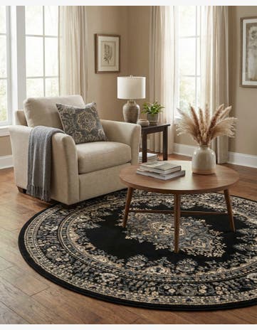 6' x 6' Amaya Round Rug