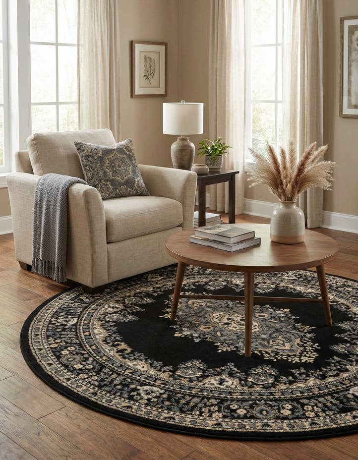 6' x 6' Amaya Round Rug