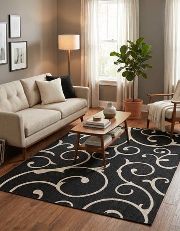 Black Georgia Rug