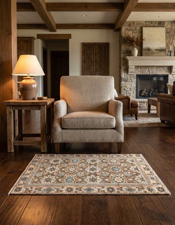 3' 4 x 3' 10 Hamedan Rug