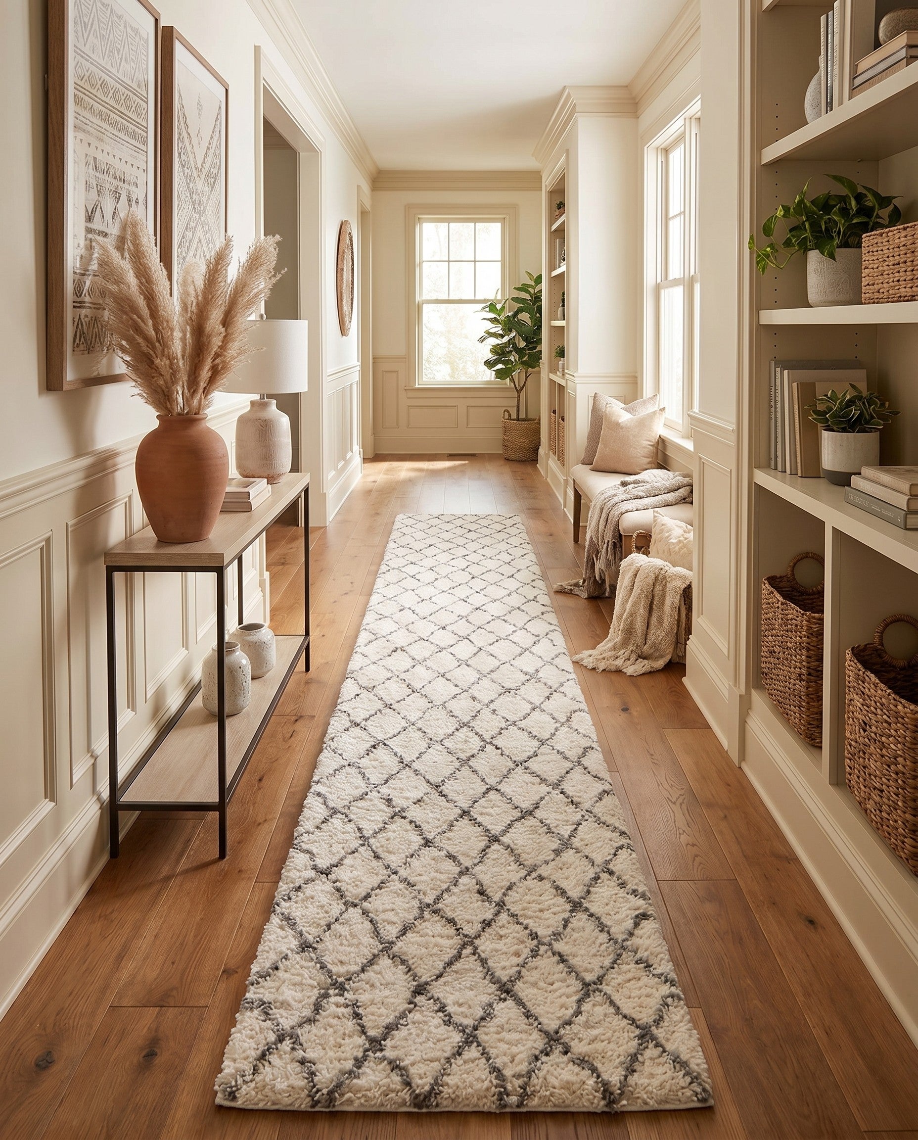 3' 3 x 19' 8 Marrakesh Shag Runner Rug