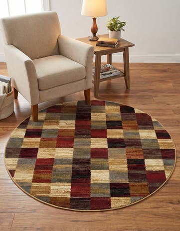 Cafe Round Rug