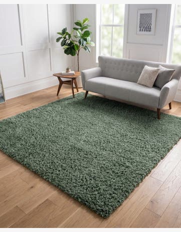7' 10 x 7' 10 Zermatt Shag Square Rug