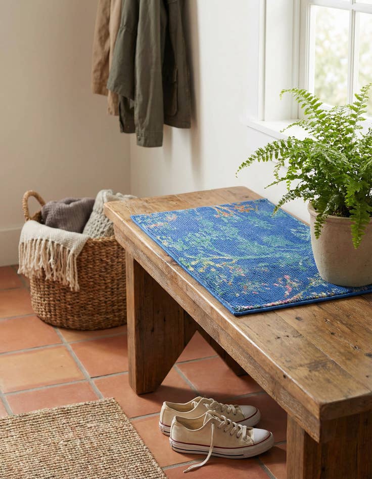 Detail image of 1' 4 x 1' 4 Blossom Sample Rug