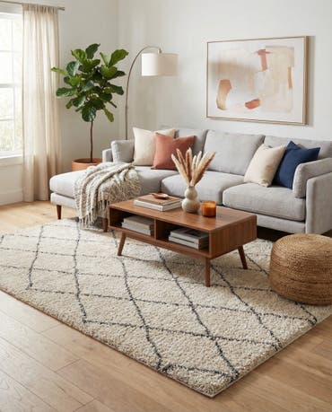  7' x 10' Moroccan Shag Rug