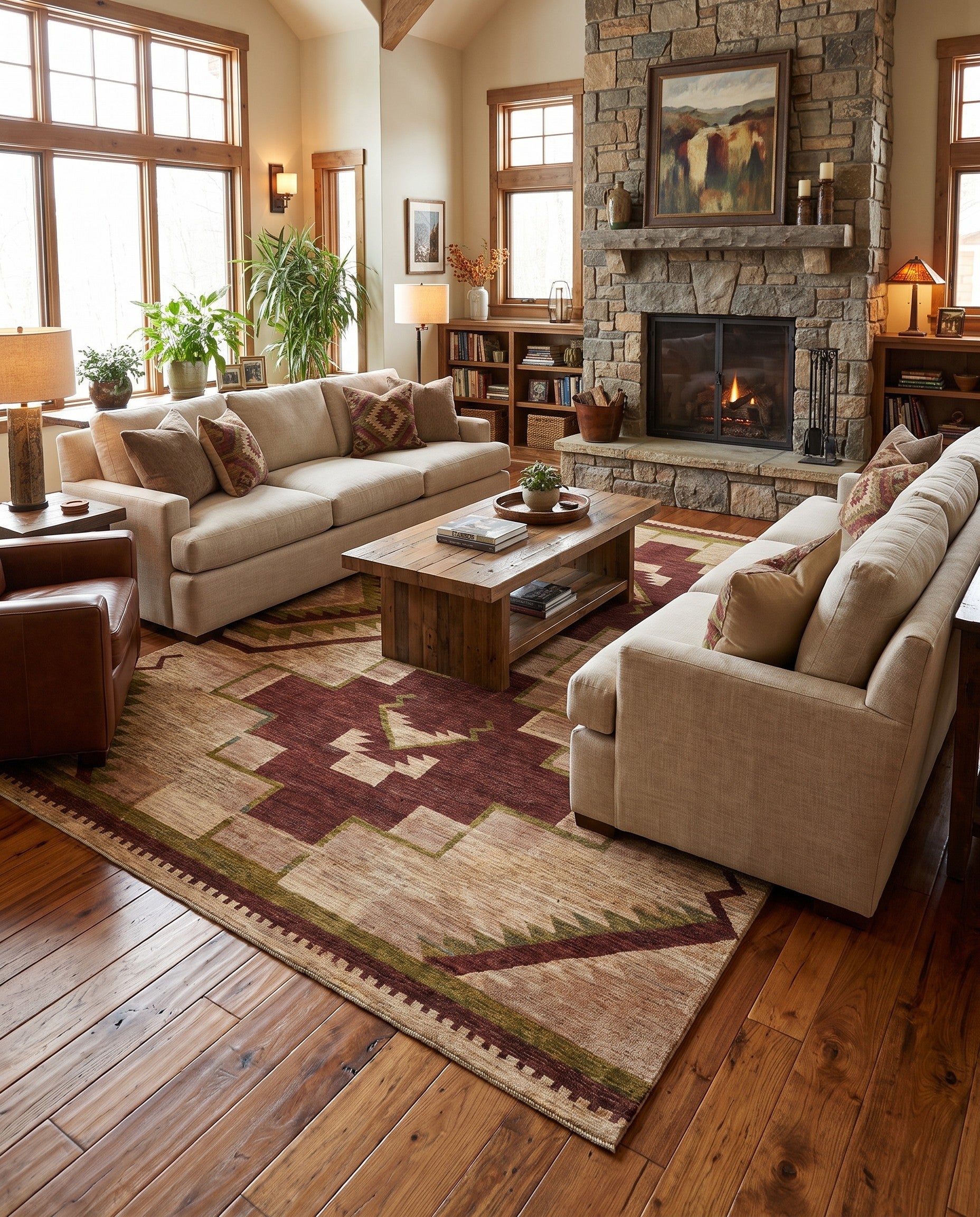 8' 10 x 11' 11 Hand Knotted Ziegler Modern Rug