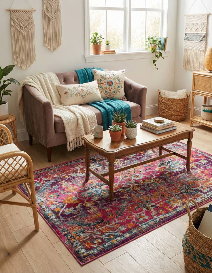 Detail image of 3' 7 x 5' 3 Budapest Rug