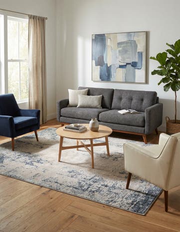Bone Caspian Rug