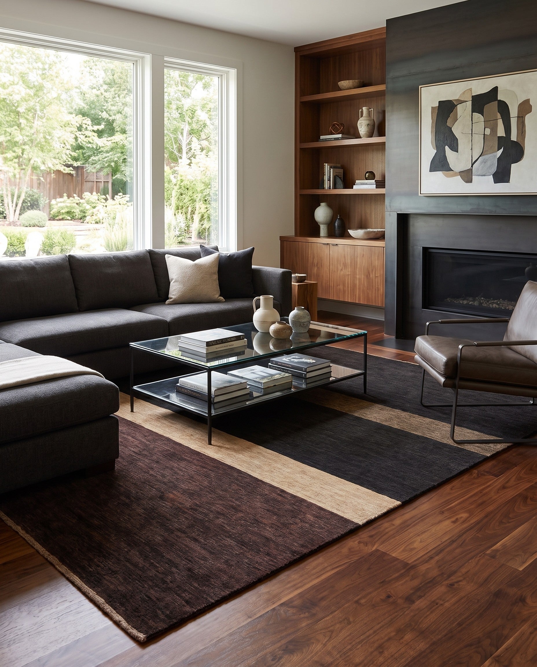 7' x 8' 6 Hand Knotted Ziegler Modern Rug