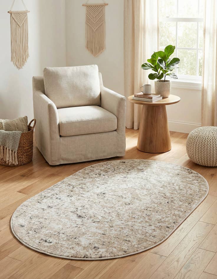 Detail image of 3' 1 x 5' 3 Oregon Oval Rug