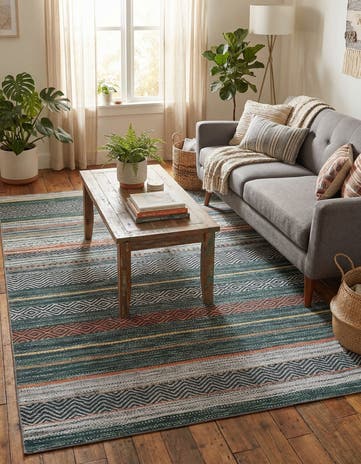6' x 9' Washable Yara Rug