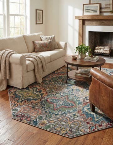 Charleston Octagon Rug