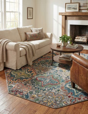 Charleston Octagon Rug