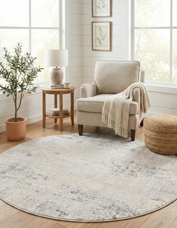 6' x 6' Caspian Round Rug