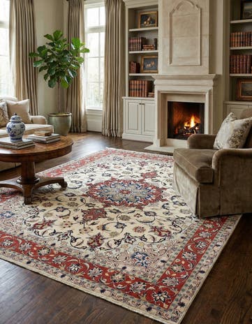 5' 1 x 6' 10 Tabriz Rug