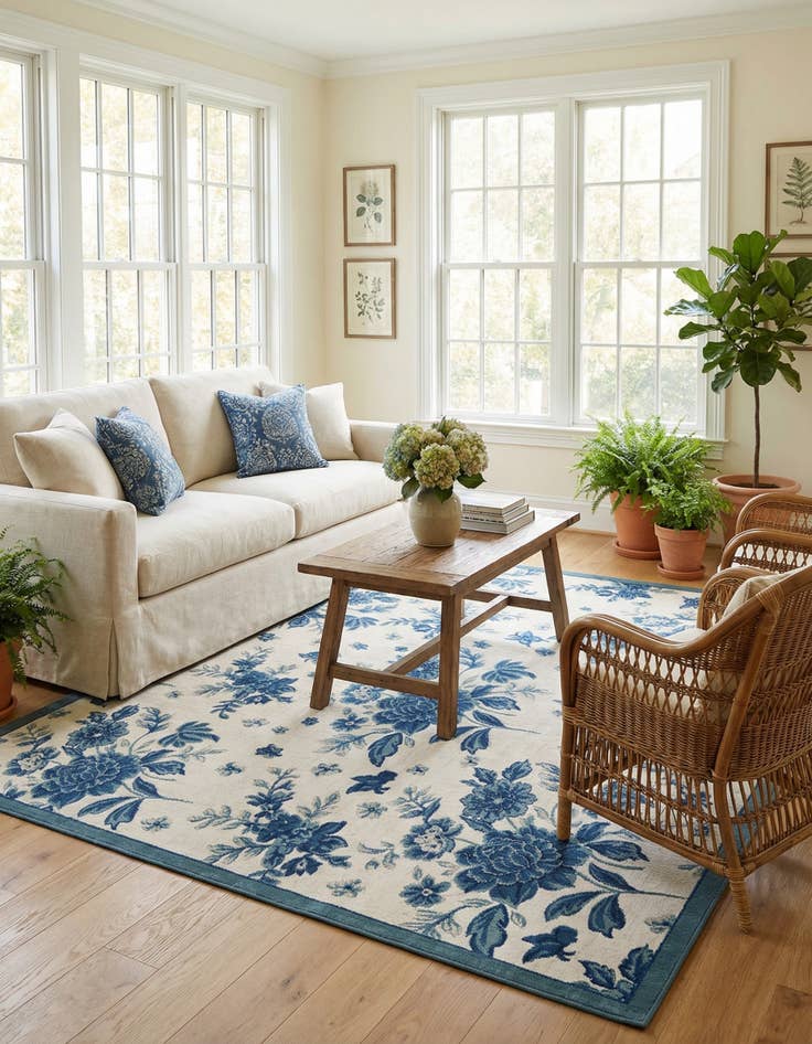 Detail image of 8' x 10' Blossom Rug