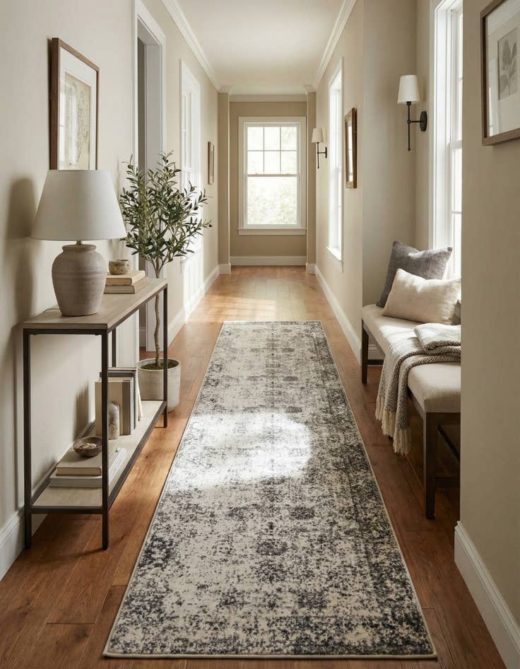 Detail image of 2' 7 x 14' Monte Carlo Runner Rug