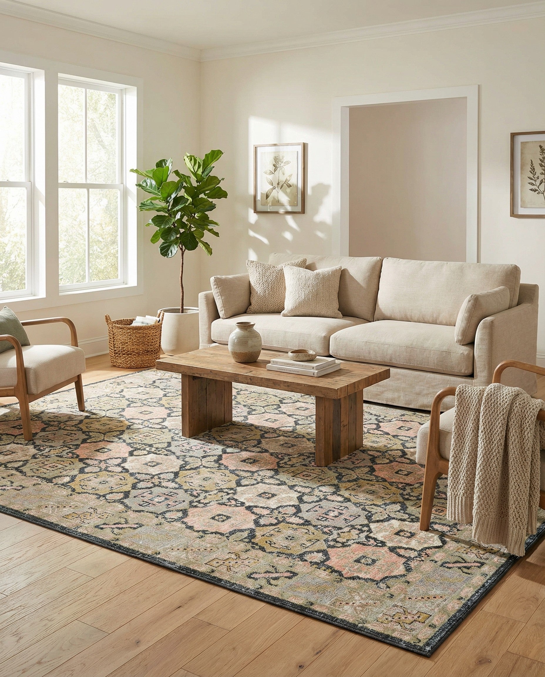 Primary image  9' x 12' Kamala Washable Rug