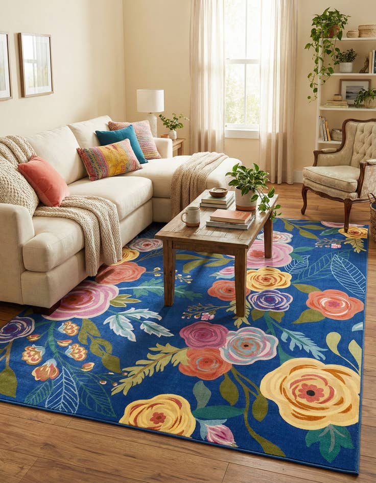 Detail image of 7' x 10' Blossom Rug