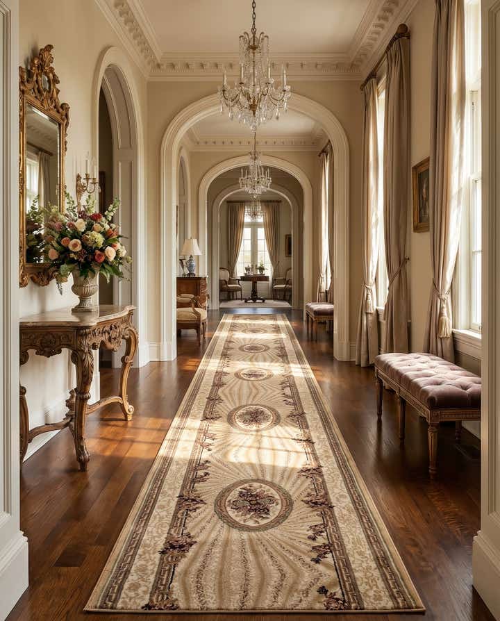 2' 7 x 100' Tabriz Design Runner Rug