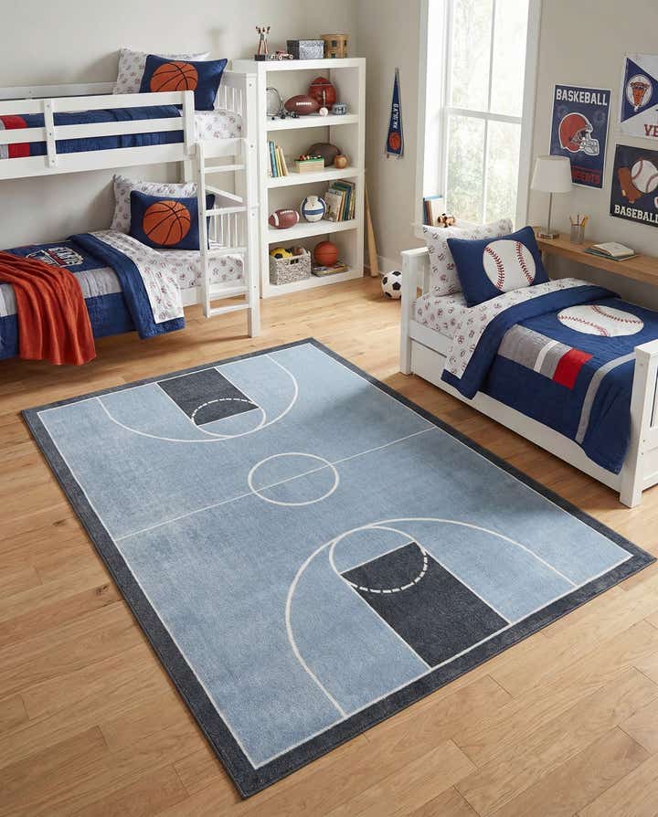 7' x 10' Sports Washable Rug