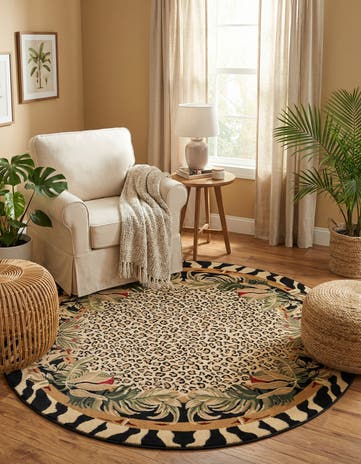 7' x 7' Savannah Round Rug