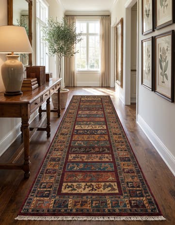 2' 9 x 9' 11 Hand Knotted Ariana Ziegler Runner Rug