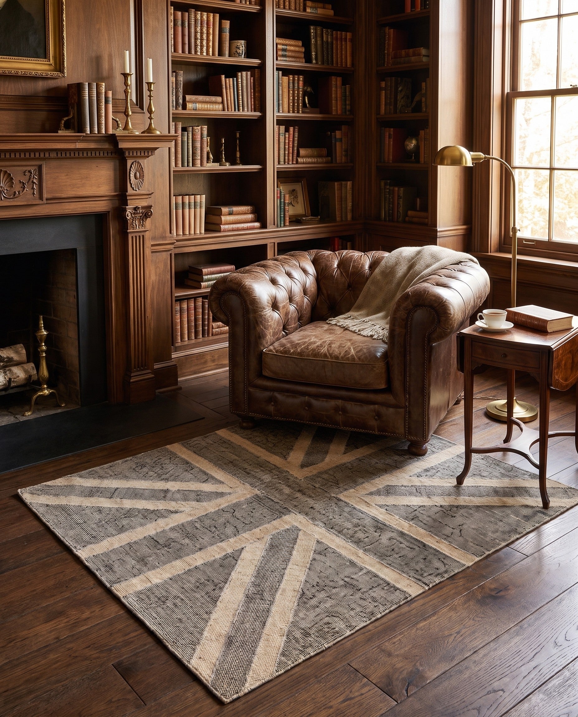5' x 6' 6 Hand Knotted Ultra Vintage Persian Wool Rug